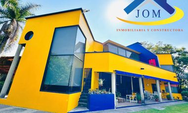 HERMOSA RESIDENCIA EN YAUTEPEC MORELOS