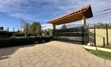LOS ANDES - VENTA PARCELA CON CASA 5D 4B - LOS VILLARES