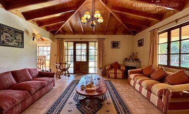 LOS ANDES - VENTA PARCELA CON CASA 5D 4B - LOS VILLARES