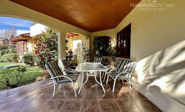 LOS ANDES - VENTA PARCELA CON CASA 5D 4B - LOS VILLARES