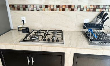 DEPARTAMENTO EN RENTA AMUEBLADO EN CASA BLANCA METEPEC