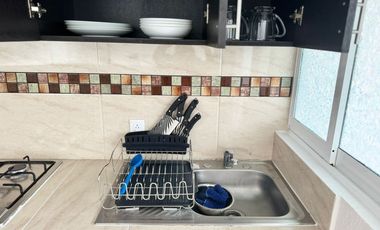 DEPARTAMENTO EN RENTA AMUEBLADO EN CASA BLANCA METEPEC