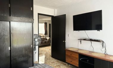 DEPARTAMENTO EN RENTA AMUEBLADO EN CASA BLANCA METEPEC