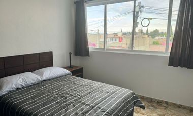 DEPARTAMENTO EN RENTA AMUEBLADO EN CASA BLANCA METEPEC