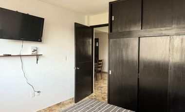 DEPARTAMENTO EN RENTA AMUEBLADO EN CASA BLANCA METEPEC