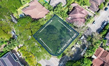 Prime Corner lot for Sale in Ayala Alabang Village Muntinlupa City