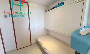 Depto frente al mar, con terraza y 4 recámaras