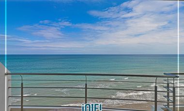 En venta: Dpto. en primera línea al Mar, Edificio Las Olas, Manta