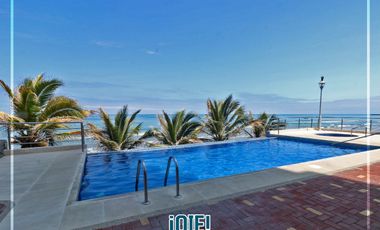 En venta: Dpto. en primera línea al Mar, Edificio Las Olas, Manta