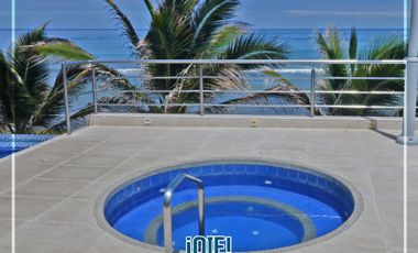 En venta: Dpto. en primera línea al Mar, Edificio Las Olas, Manta