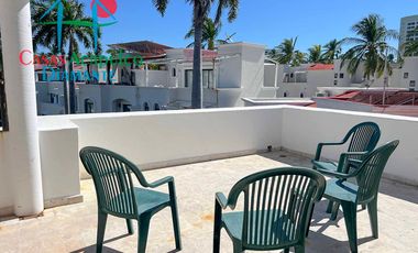 Casa en venta con terraza y vista a las áreas comunes