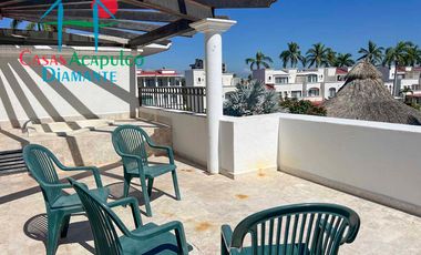 Casa en venta con terraza y vista a las áreas comunes