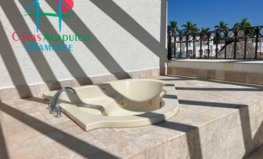 Casa en venta con terraza y vista a las áreas comunes