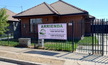 SE ARRIENDA EXCELENTE CASA EN PARQUE SAN VALENTIN