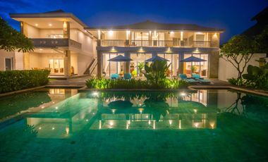 Beachfront 4 Bedroom Villa with Ocean View in Ketewel Bali for Sale Leasehold