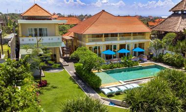 Beachfront 4 Bedroom Villa with Ocean View in Ketewel Bali for Sale Leasehold