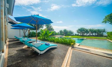 Beachfront 4 Bedroom Villa with Ocean View in Ketewel Bali for Sale Leasehold