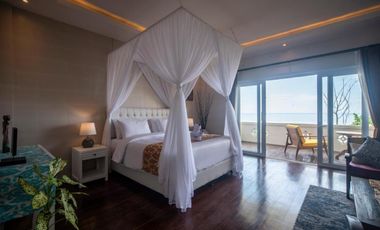 Beachfront 4 Bedroom Villa with Ocean View in Ketewel Bali for Sale Leasehold