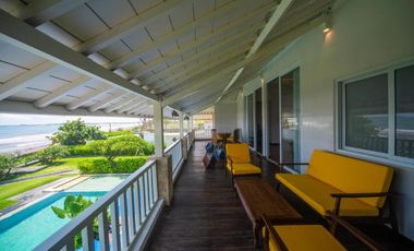 Beachfront 4 Bedroom Villa with Ocean View in Ketewel Bali for Sale Leasehold