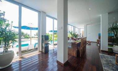 Beachfront 4 Bedroom Villa with Ocean View in Ketewel Bali for Sale Leasehold