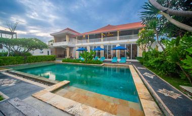 Beachfront 4 Bedroom Villa with Ocean View in Ketewel Bali for Sale Leasehold