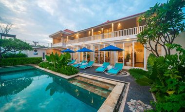 Beachfront 4 Bedroom Villa with Ocean View in Ketewel Bali for Sale Leasehold