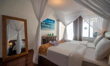 Beachfront 4 Bedroom Villa with Ocean View in Ketewel Bali for Sale Leasehold