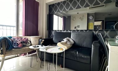 DISEWAKAN APARTEMEN 2BR FURNISHED SIAP HUNI LANTAI TINGGI WATERPLACE RESIDENCE