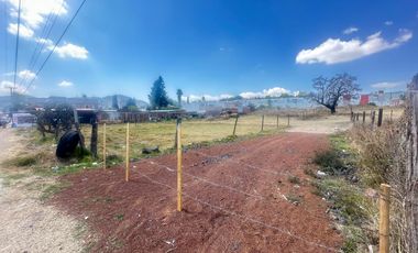 Se renta Terreno 800 m2 en Jesús del Monte Cerca fraccionamientos y plazas comerciales