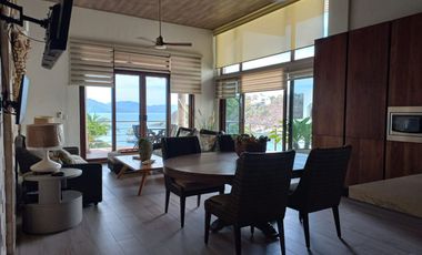 CASA DE PLAYA, AMUEBLADA, EN VENTA, PENINSULA DE SANTIAGO, MANZANILLO, COL.