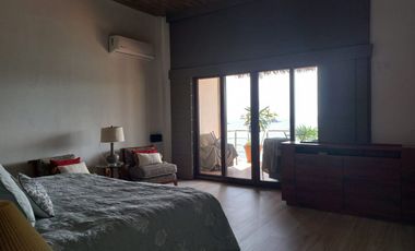 CASA DE PLAYA, AMUEBLADA, EN VENTA, PENINSULA DE SANTIAGO, MANZANILLO, COL.