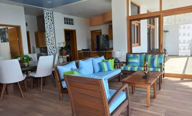 CASA DE PLAYA, AMUEBLADA, EN VENTA, PENINSULA DE SANTIAGO, MANZANILLO, COL.