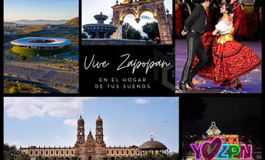 PRECIOSA Y AMPLIA CASA, EXCELENTE UBICACIÓN MUY CERCA DEL CENTRO DE ZAPOPAN Y DEL COLÉGIO DEL AIRE -NO CRÉDITOS-