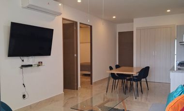 DEPARTAMENTO EN RENTA VALLE AURORA PLAYA DEL CARMEN A 7 MIN DE LA PLAYA