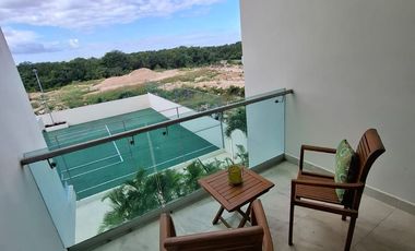DEPARTAMENTO EN RENTA VALLE AURORA PLAYA DEL CARMEN A 7 MIN DE LA PLAYA