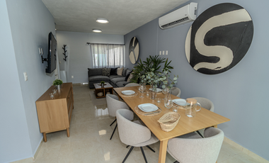 PREVENTA DE CASAS EN FRACCIONAMIENTO CERCA DE LA PLAYA, EN PLAYA DEL CARMEN