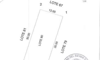 erreno Venta Frac. Hacienda Terraviva, Pueblo Telchac, Priv Ceiba, Merida, Yucatan