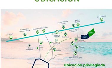 TERRENO EN VENTA CIUDAD DEPORTIVA,  HACIENDA TERRAVIVA,TELCHAC ,MERIDA YUCATAN