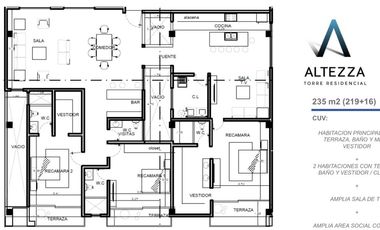 DEPARTAMENTO EN VENTA AL NORTE TORRE SIERRA HERMOSA BOSQUES AGS
