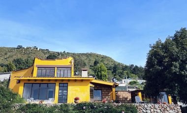 Renta Casa sola en San Miguel Tlaixpan, Texcoco, con 900 m2 de jardín¡