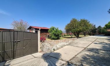Renta Casa sola en San Miguel Tlaixpan, Texcoco, con 900 m2 de jardín¡