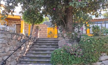 Renta Casa sola en San Miguel Tlaixpan, Texcoco, con 900 m2 de jardín¡