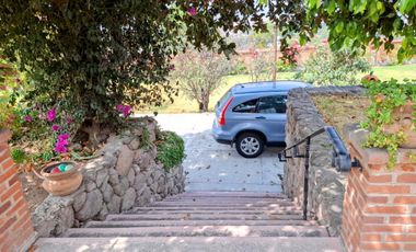 Renta Casa sola en San Miguel Tlaixpan, Texcoco, con 900 m2 de jardín¡