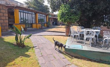 Renta Casa sola en San Miguel Tlaixpan, Texcoco, con 900 m2 de jardín¡