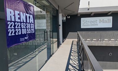 LOCAL EN RENTA EN STREET MALL, PLAZA ORIÓN A POCOS MINUTOS DE UNIVERSIDAD ANAHUAC
