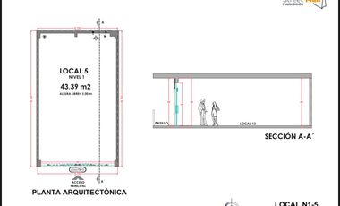 LOCAL EN RENTA EN STREET MALL, PLAZA ORIÓN A POCOS MINUTOS DE UNIVERSIDAD ANAHUAC