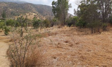 PARCELA PLANA CON CASA EN CUYUNCAVÍ BAJO CURACAVI