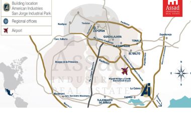 Venta de Terrenos Industriales desde 20,000m² | Parque Industrial San Jorge | El Salto, Jalisco.