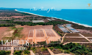 TERRENO EN PUERTO ESCONDIDO CERCA DE PLAYA