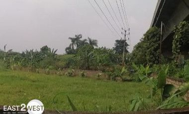 Dijual Tanah Komersil Jalan Sholeh Iskandar Tanah Sereal Kota Bogor Lokasi Super Strategis Siap Bangun